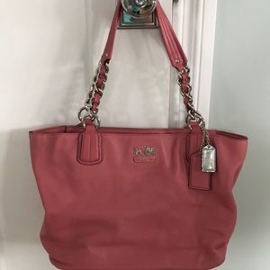Pink Coach Handbag